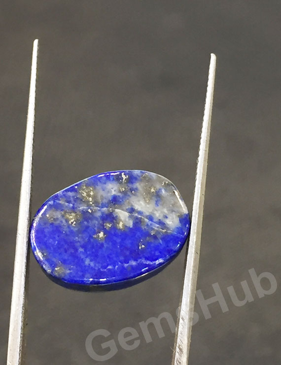 12.35 ct Natural Certified Lapis Lazuli (Lajwart)
